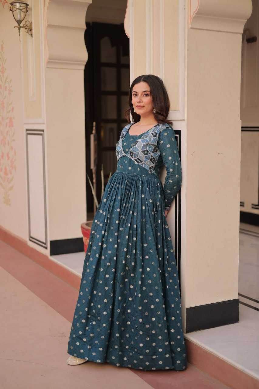 Cotton Party Gown - MYLUXURY LANE ENTERPRISE